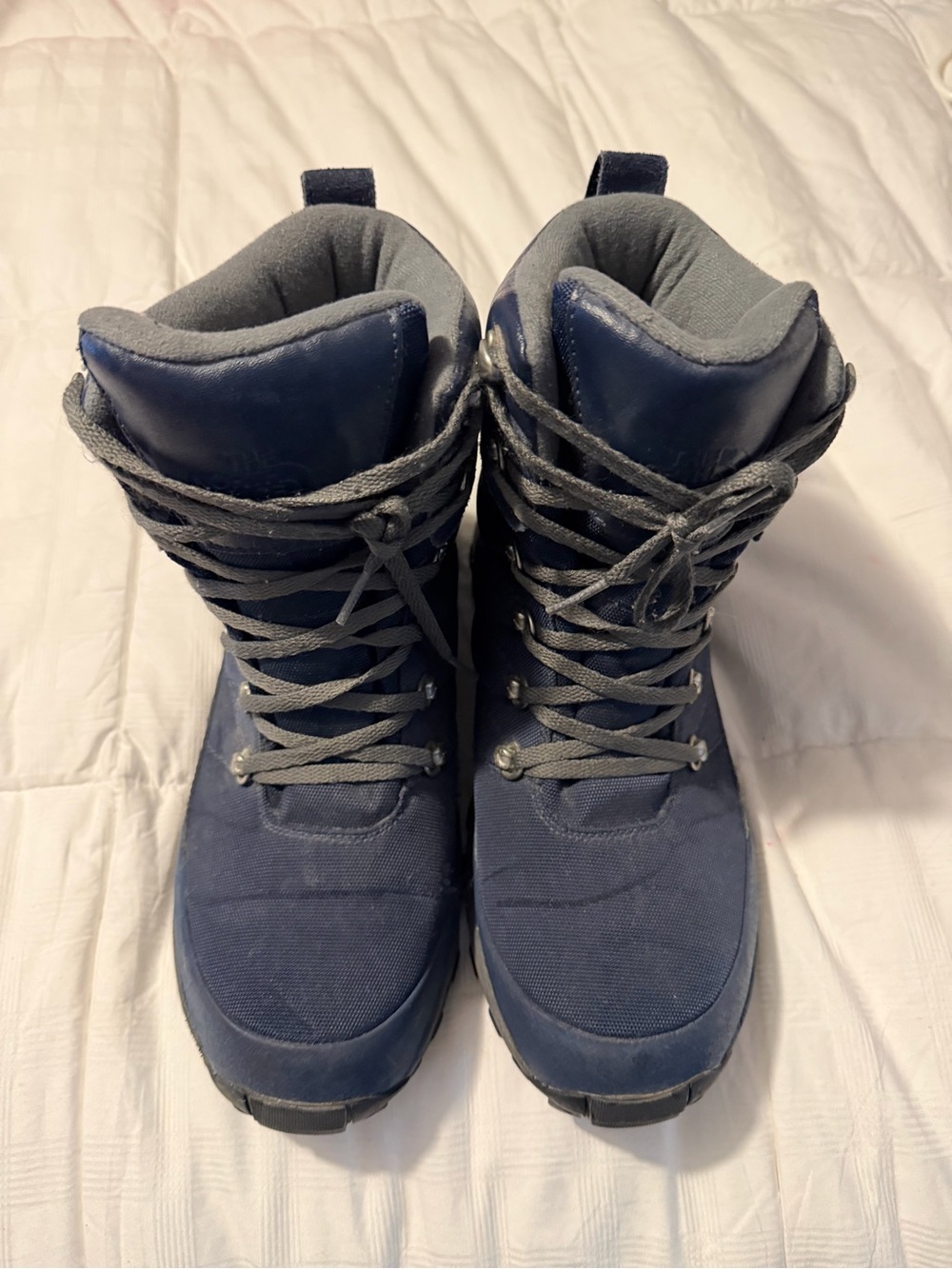 The North Face Navy Blue Men's Hiking Boots